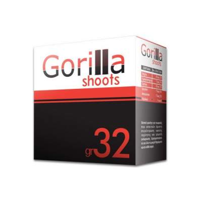 Φυσίγγια Gorilla 32gr Red - 25 τμχ