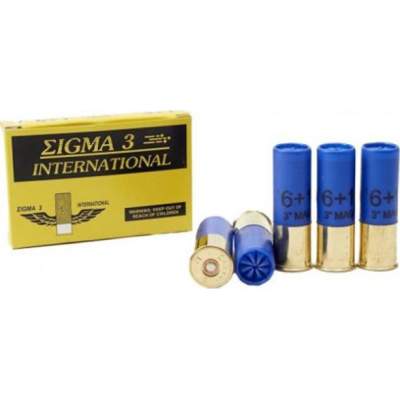 Sigma 3 Φυσίγγια International 6+1 Magnum Cal12