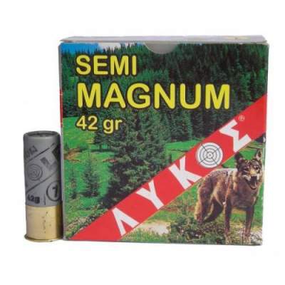 Φυσίγγια Wolf semi magnum 42gr - 25 τμχ
